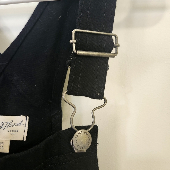NWOT Black Overalls - Picture 7 of 11